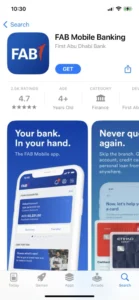 FAb bank Mobile apps