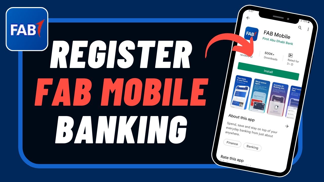 How to Register Fab Mobile Banking