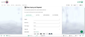 input details to check traffic fines with dubai police website