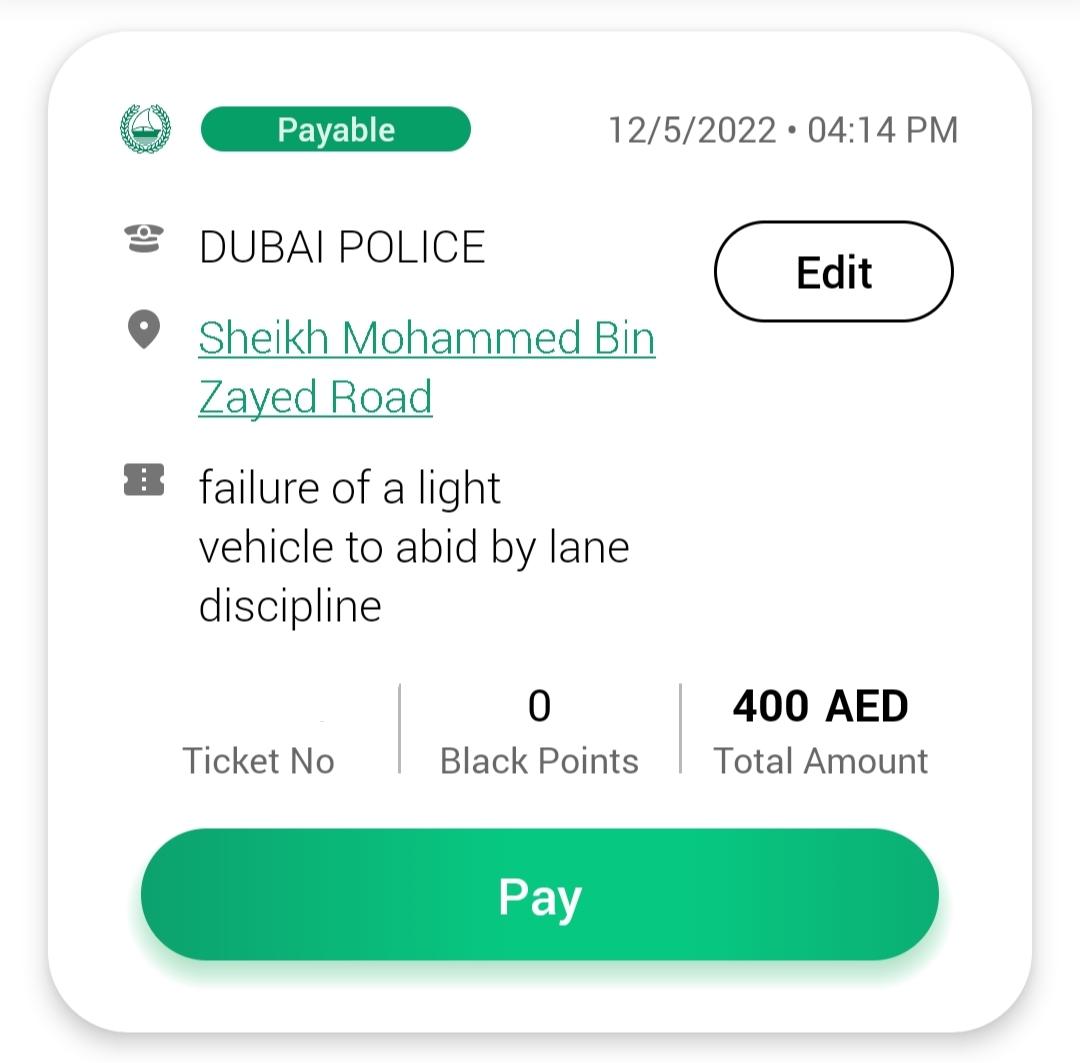 Does Dubai Police Give Discount on Fines