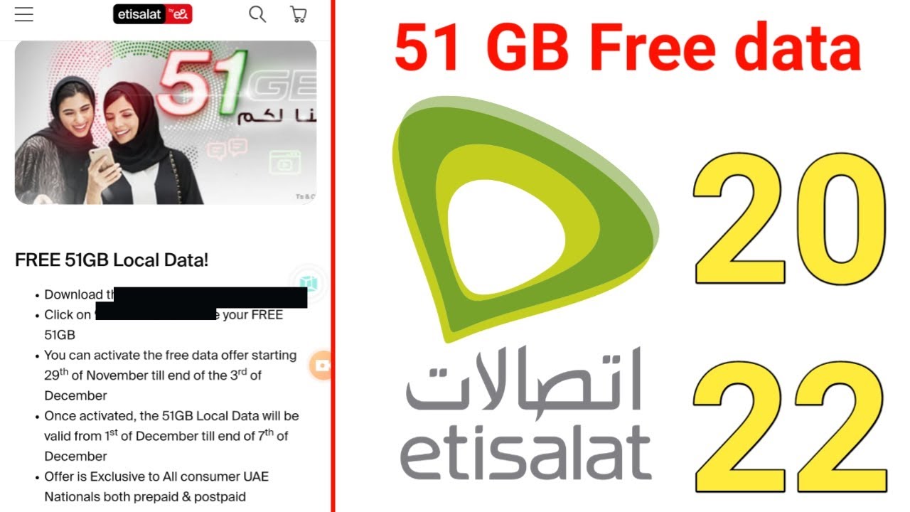 Does Etisalat Give Free Data