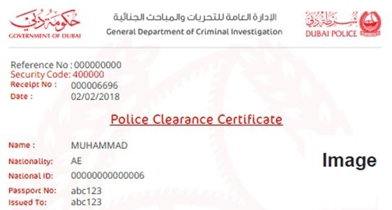 How Long is Uae Police Clearance Valid for