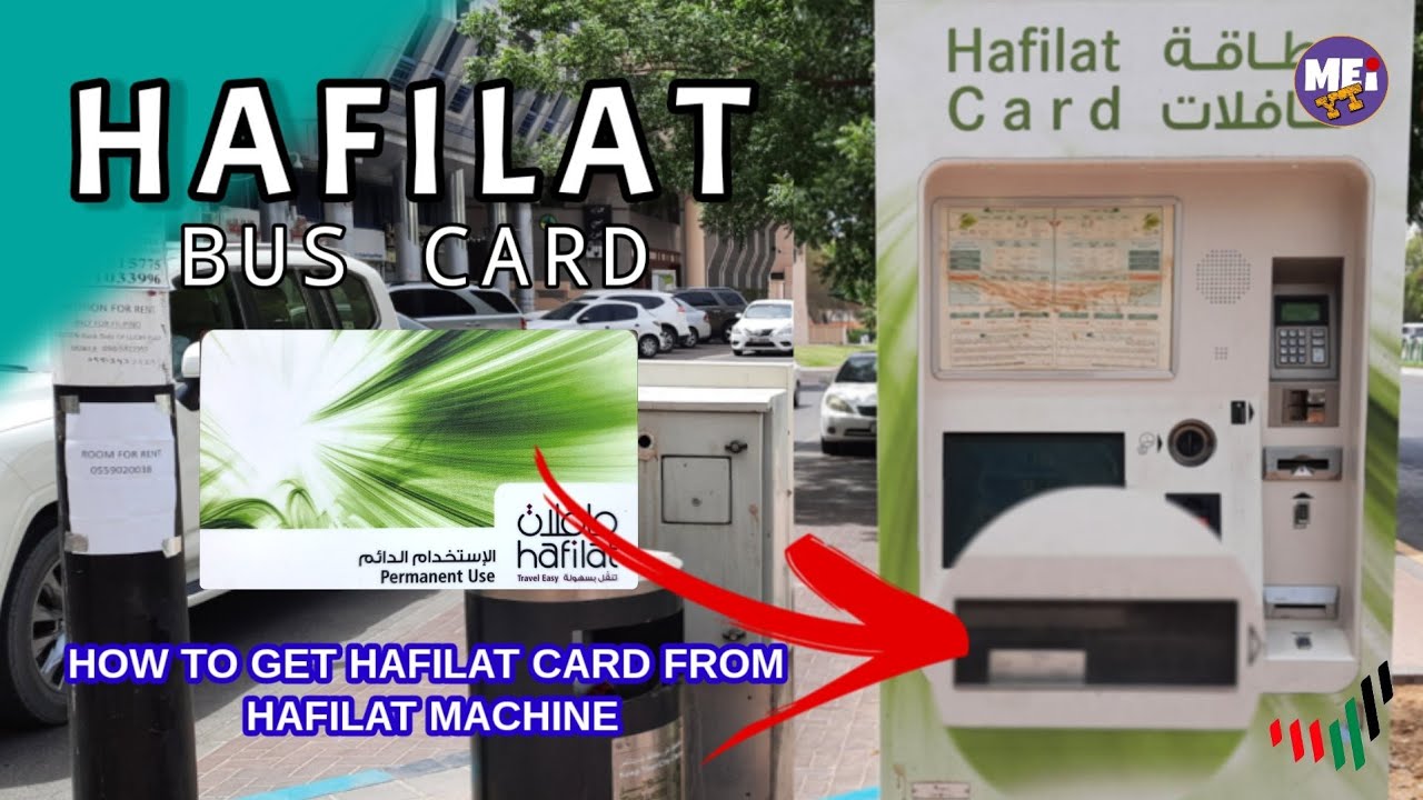 How to Buy Hafilat Bus Card