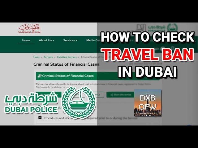 How to Check Police Case in Uae With Passport Number