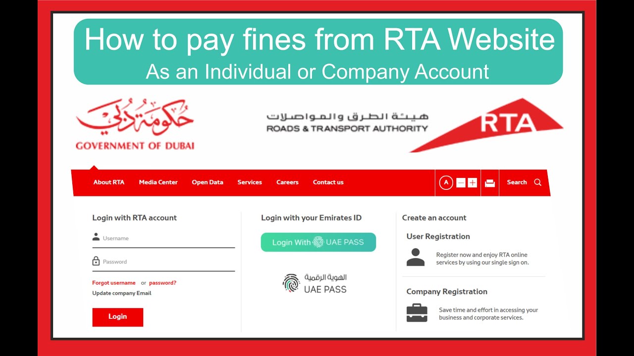 How to Check Rta Fines