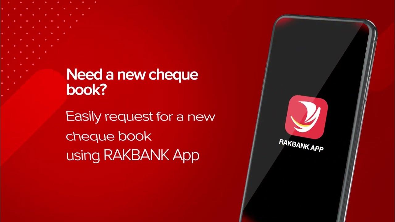 How to Request Cheque Book in Rak Bank