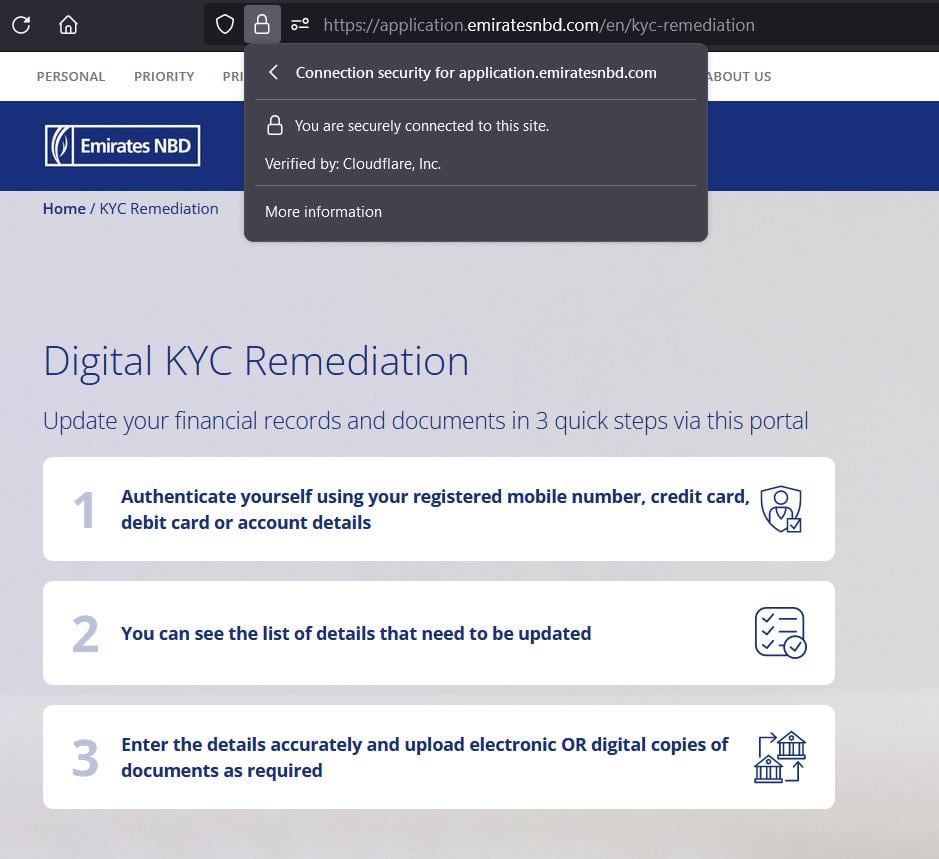 How to Update Kyc in Emirates Nbd