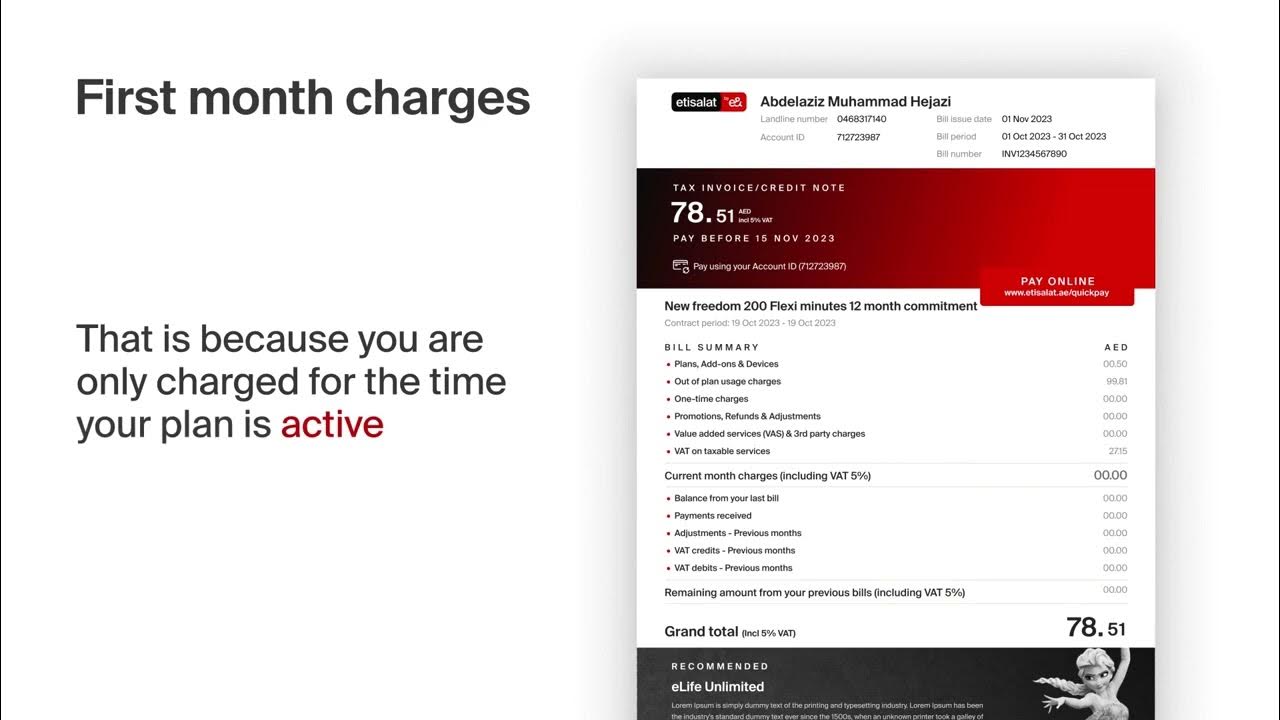 What Happens If I Don'T Pay Etisalat Bill