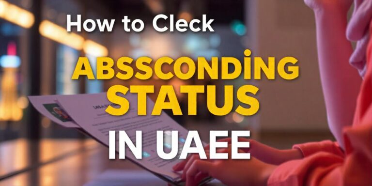 How to Check Absconding Status in UAE