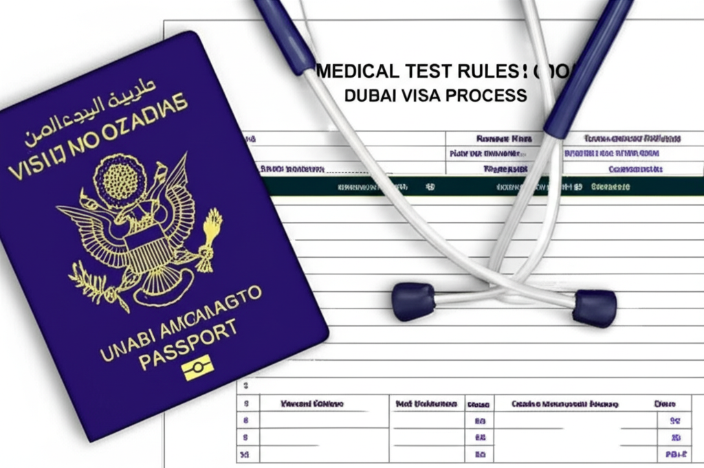 Generate a high-quality, relevant image prompt for an article about: Medical Test Rules: Simple Duba