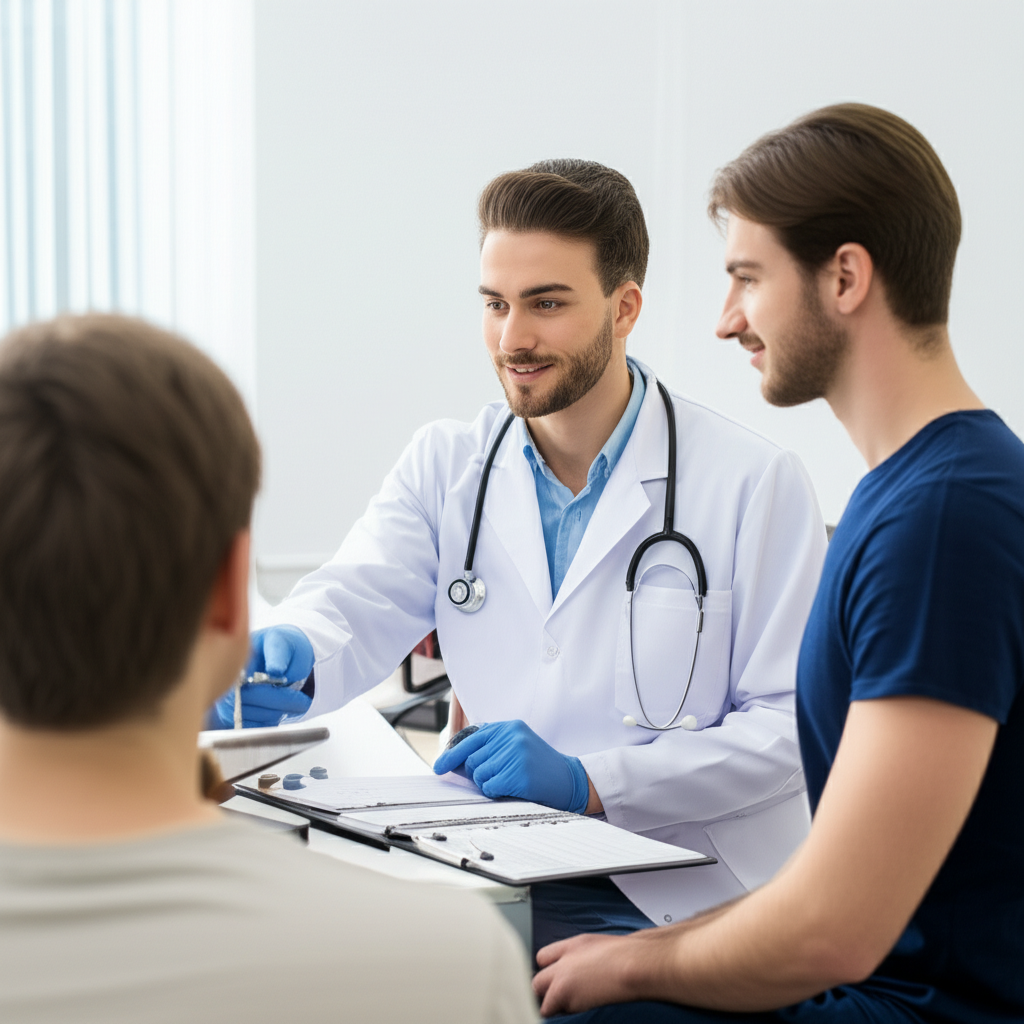 Generate a high-quality, relevant image prompt for an article about: Medical Test Rules: Simple Duba