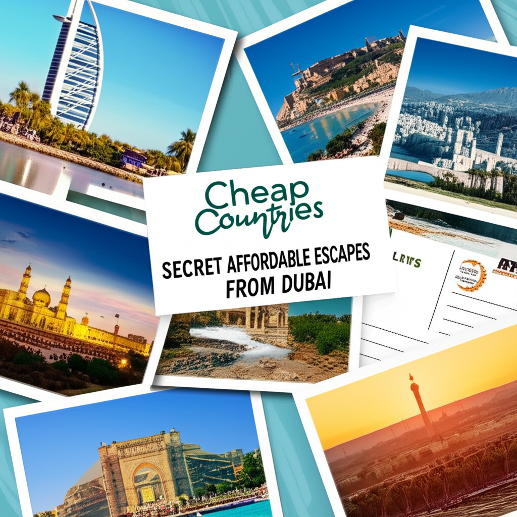 Generate a high-quality, relevant image prompt for an article about: Cheap Countries: Secret Afforda